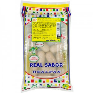 Mini Bolinho de Calabresa e Queijo 15unid. Real Sabor 