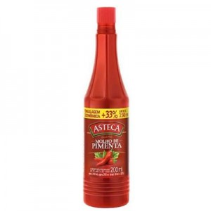 Molho de Pimenta 200ml Asteca
