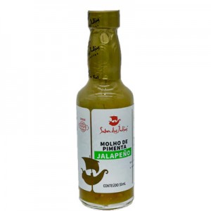 Molho de Pimenta Jalapeño 55ml Sabor das Índias