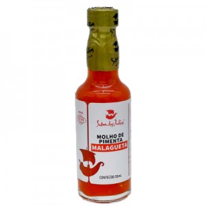 Molho de Pimenta Malagueta 55ml Sabor das Índias