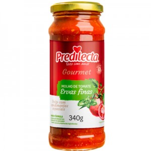 Molho de Tomate Ervas Finas 340g Predilecta