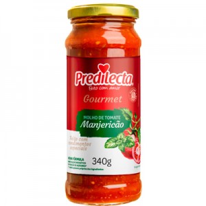 Molho de Tomate Manjericão 340g Predilecta