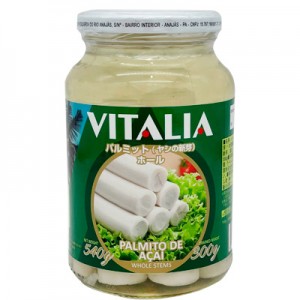Palmito Açaí Inteiro 540g Vitalia