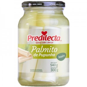 Palmito de Pupunha Inteiro 540g Predilecta