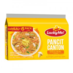 Pancit Canton Original 6 x 60g Lucky Me!