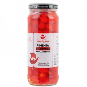 Pimenta Biquinho em Conserva 300g Sabor das Índias