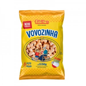 Pipoca Salgada 50g Fabitos