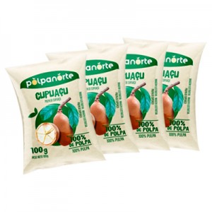 Polpa de Cupuaçu Integral 4 x 100g Polpanorte