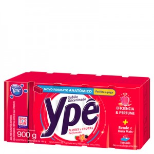Sabão em Barra Flores / Frutas 900g Ypê
