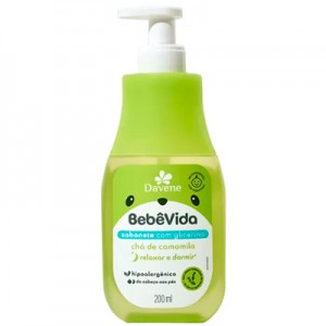 Sabonete Liquido Chá de Camomila 200ml Davene