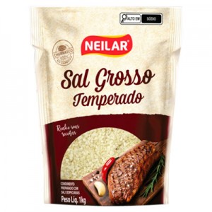 Sal Grosso Temperado 1kg Neilar