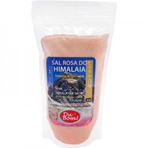 Sal Rosa Fino Himalaia 1kg Du Bom