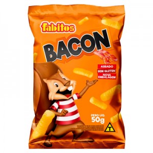 Salgadinho Sabor Bacon 50g Fabitos