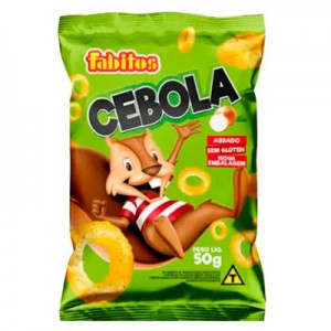 Salgadinho Sabor Cebola 50g Fabitos