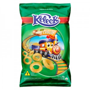Salgadinho Sabor Cebola 51g Keleck