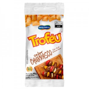 Salgadinho Sabor Churrasco 40g Trofeu