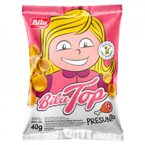 Salgadinho Sabor Presunto 40g Bilu Top