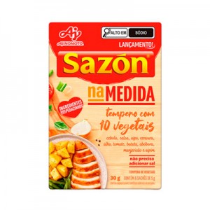 Sazon na Medida c/ 10 Vegetais 30g Ajinomoto