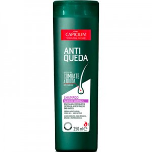 Shampoo Antiqueda Cabelos Normais 250ml Capicilin