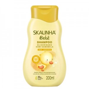 Shampoo Camomila Bebê 200ml Skalinha
