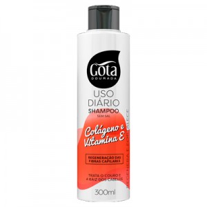 Shampoo Colageno 300ml Gota Dourada