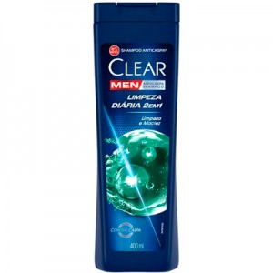 Shampoo Limpeza Diária 2x1 200ml Clear