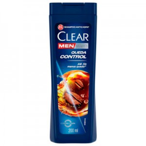 Shampoo Men Queda Control 200ml Clear