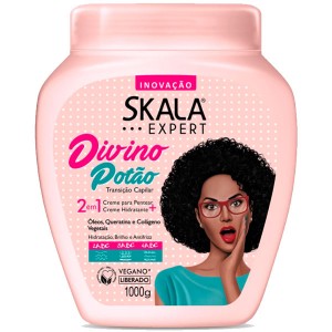 Creme p/ Pentear 2 em 1 Divino Potão 1kg Skala