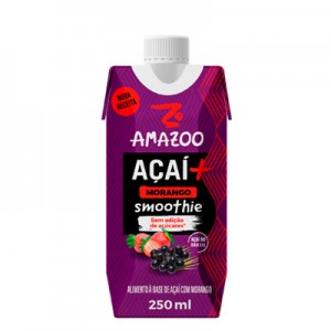 Smoothie Açaí + Morango 250ml Amazoo