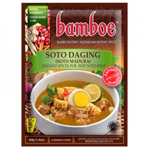 Soto Daging 40g Bamboe