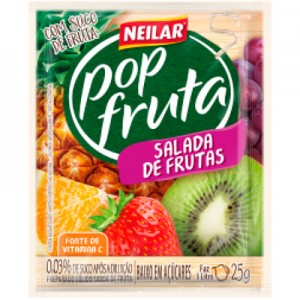 Suco em Pó de Salada de Frutas 25g Neilar