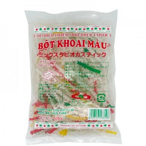 Tapioca Colored Dried Shredded 200g Bot Khoai