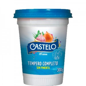 Tempero s/ Pimenta 300g Castelo