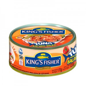 Tuna Balado Sauce 170g King's Fisher