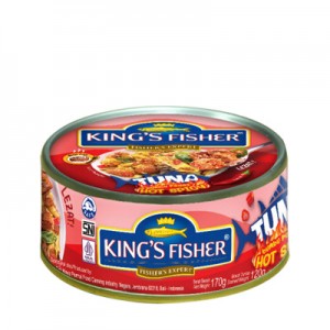 Tuna Hot Spicy 170g King's Fisher