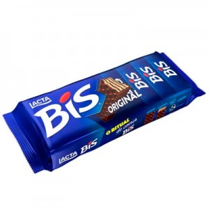 Wafer Chocolate Bis 100g Lacta