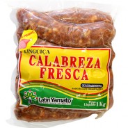 Linguiça Calabreza de Pernil Fresca 1kg Latin Yamato 