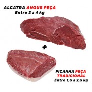 Alcatra Angus, c/ Picanha Peça ( COM CORTE ) ± 5,5 a 6,5kg Preço p/ kg cod 1176