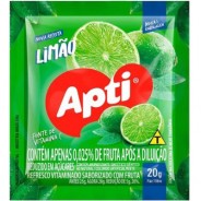 Suco em Pó de Limão 20g Apti