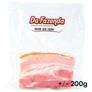 Bacon s/ Couro +-200g Da Fazenda