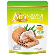 Coconut Crispy Rolls Mango 80g Aroi Asian Roll