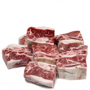 Costela de Boi Americana (((com Osso))) em Cubo 1kg cod. 77