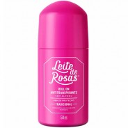 Desodorante Roll On Tradicional 50ml - Leite de Rosas 