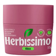 Desodorante em Creme Hibisco 55g Herbissimo