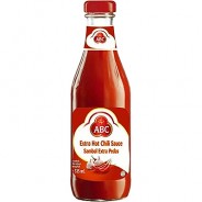 Extra Hot Chili Sauce Sambal Extra Pedas 335ml ABC
