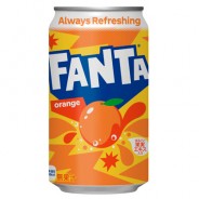 Fanta Laranja Lata 350ml Coca Cola
