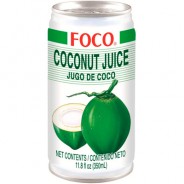 Coconut Juice - Jugo de Coco 350ml Foco