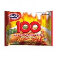 Instant Noodles Mie Goreng Extra Pedas 70g Gaga