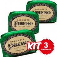 (Kit 3 Unidades) Sabonete Phebo Amazonian 90g