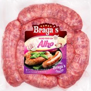 Linguiça com Alho 700g Braga's